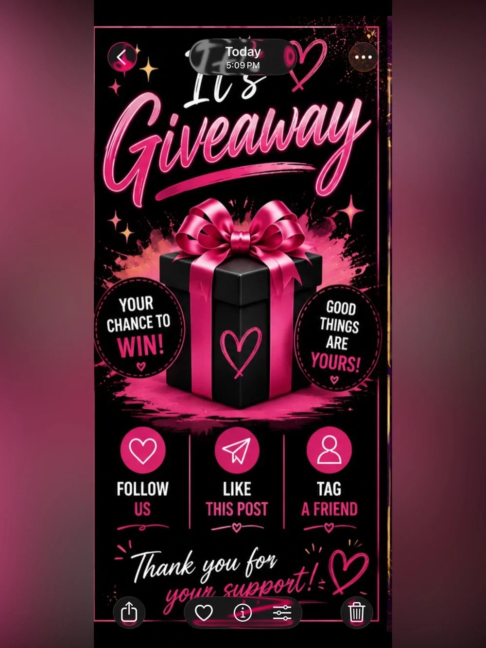 Giveaway